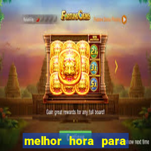 melhor hora para jogar fortune rabbit